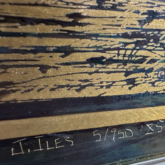 Vintage Metal Etching - Picture 6 of 10